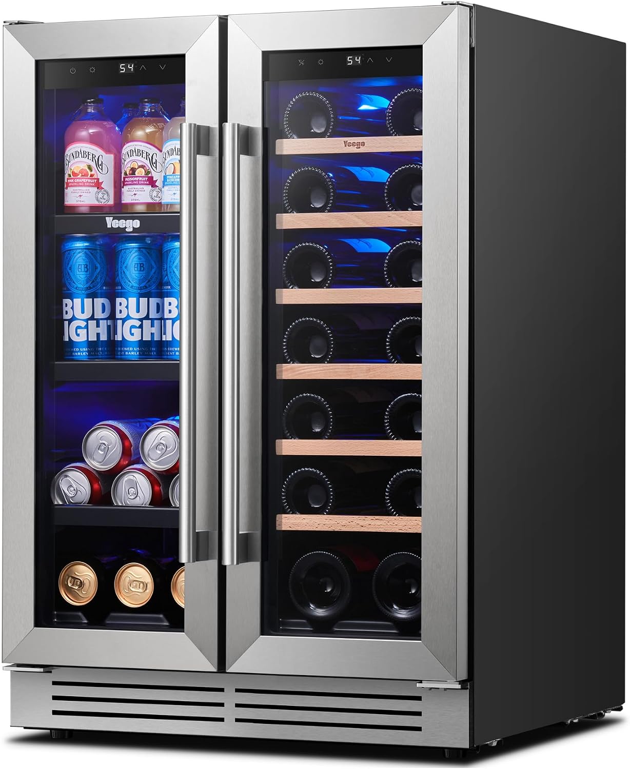 Beer Wine Zone - Refrigerador para Vino y Bebidas Yeego