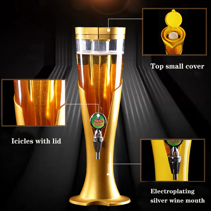 Wine Beer Rack - 220v eléctrico 3 litros cañón de