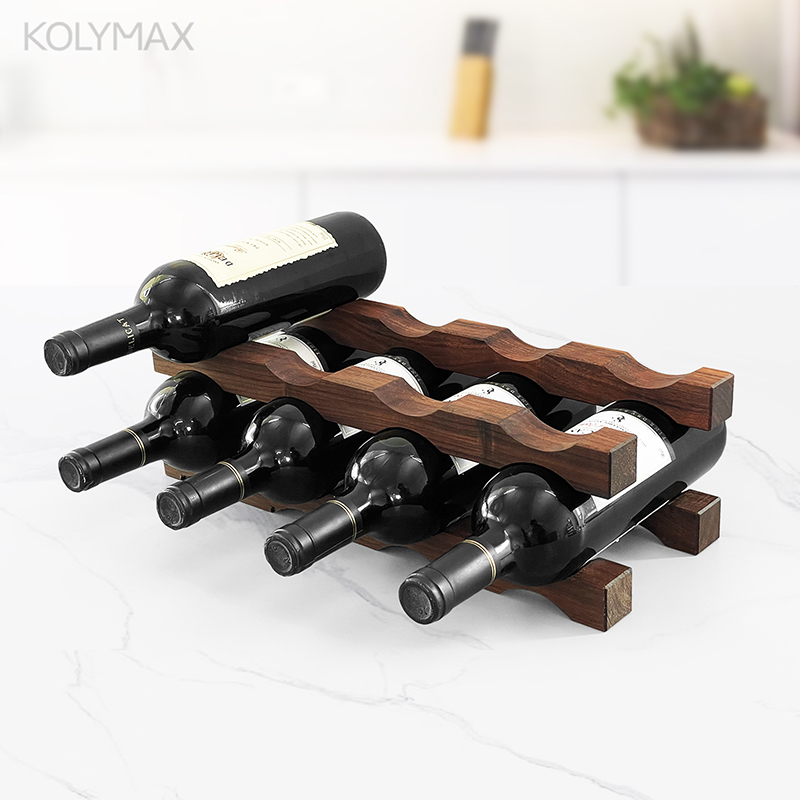Wine Beer Rack - Estante para Vino de Madera Maciza,