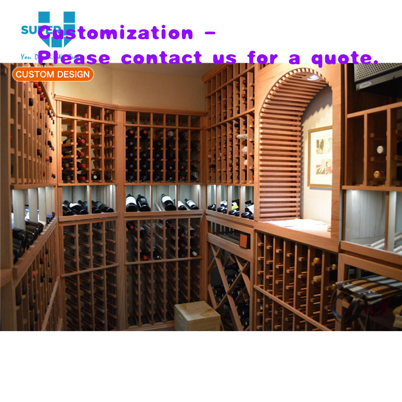 Wine Beer Rack - Estante de pared personalizado para exhibir