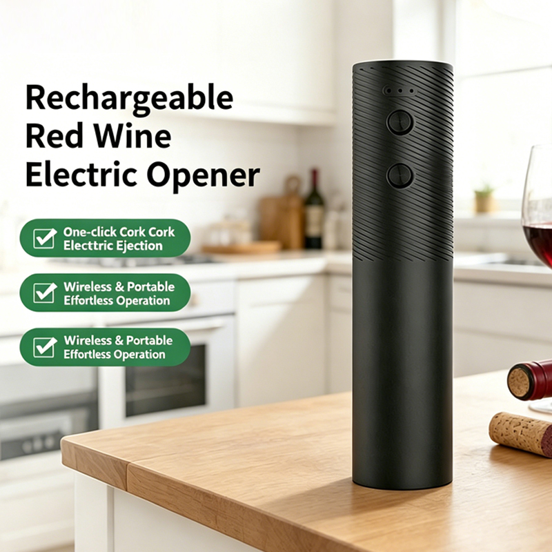 Wine Opener Electric - Sacacorchos eléctrico recargable, abridor de botellas