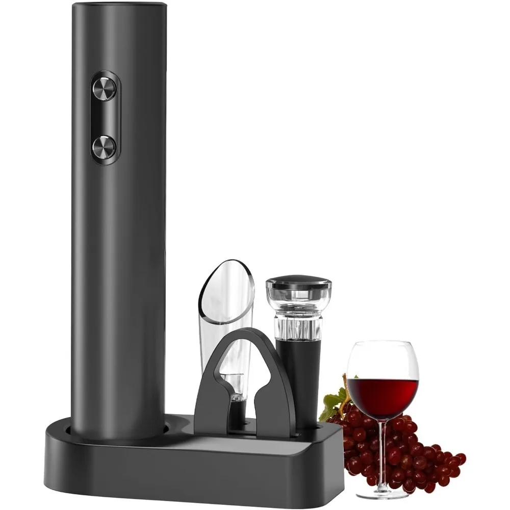 Wine Opener Electric - Juego de abridor de botellas de
