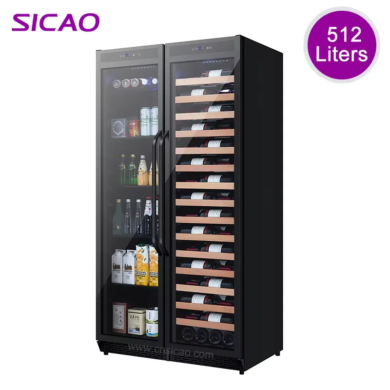 Beer Wine Zone - Nevera para bebidas integrada, enfriador de