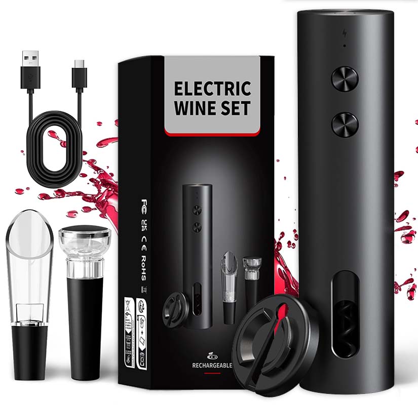 Set de abridor de botellas de  - Wine Opener Electric reseña y precio