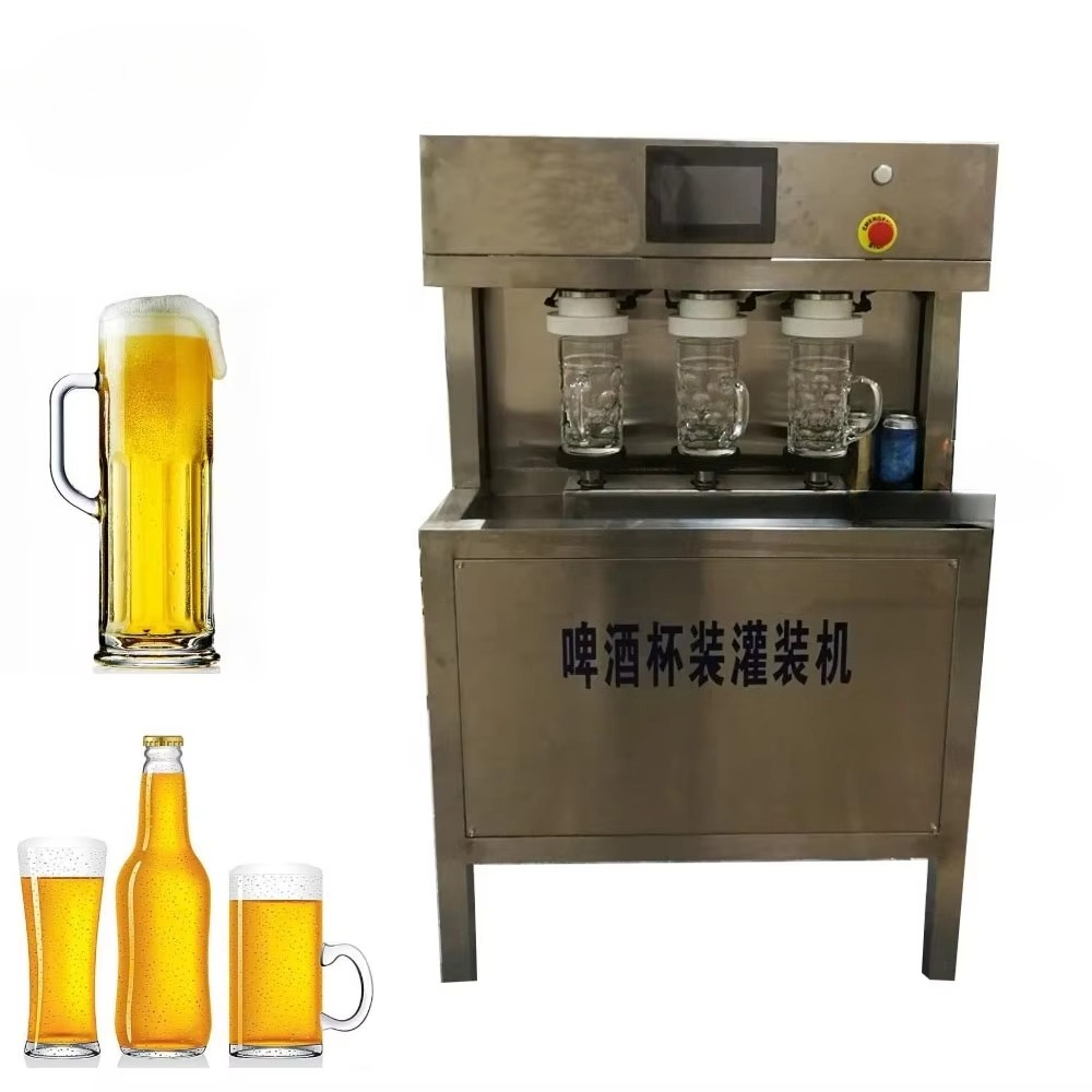 Máquina de llenado manual de c - Wine To Beer Alcohol reseña y precio