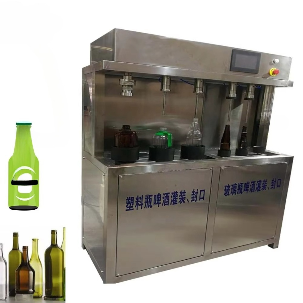 Máquina de llenado manual de c - Wine To Beer Alcohol reseña y precio