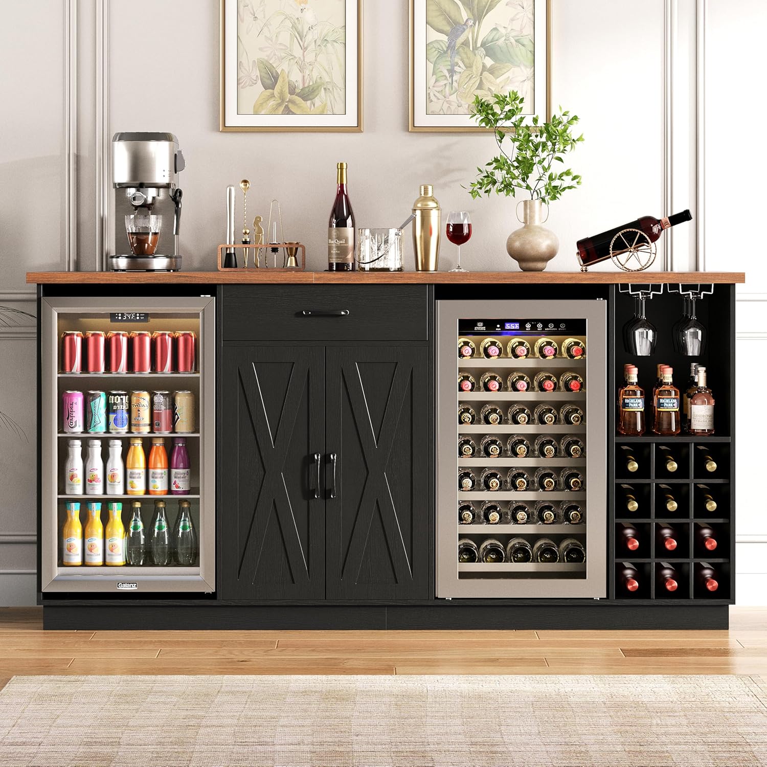 Mueble Barra de Café Grande de - Wine Beer Refrigerator reseña y precio