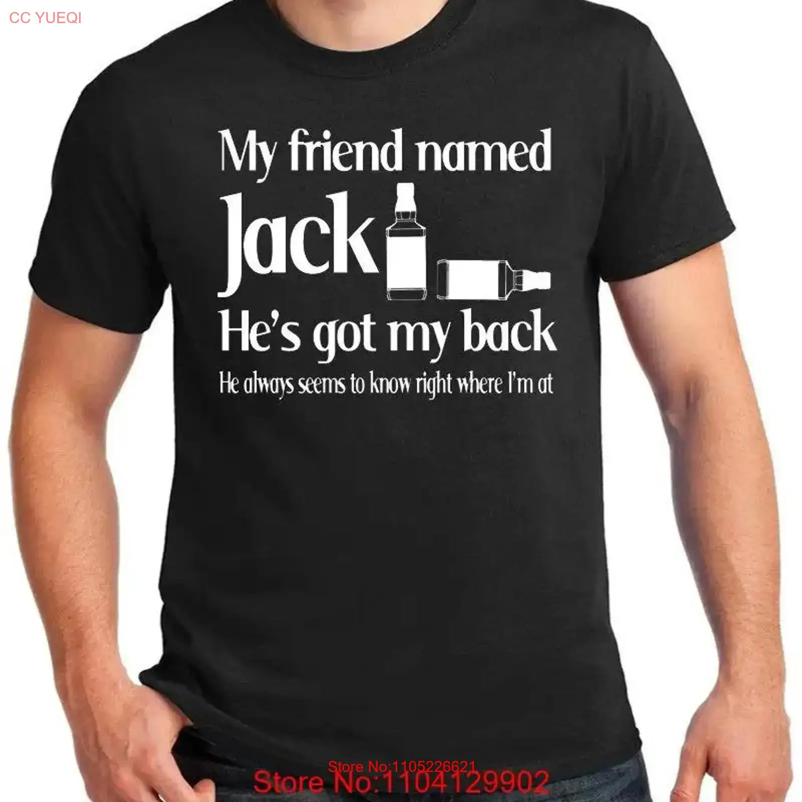 Camiseta con letras de cancion - Wine Beer Whiskey Song reseña y precio