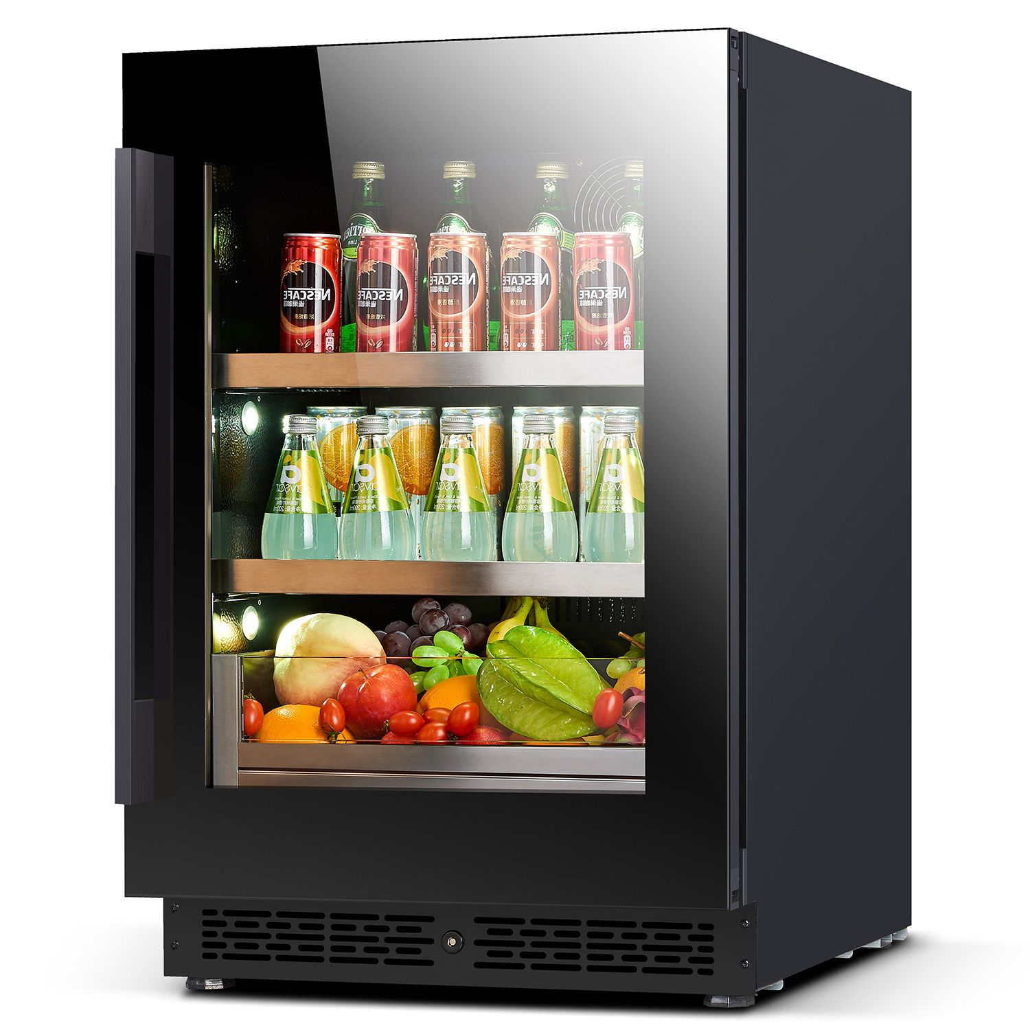Refrigerador Elegante Integrad - Beer Wine Zone reseña y precio