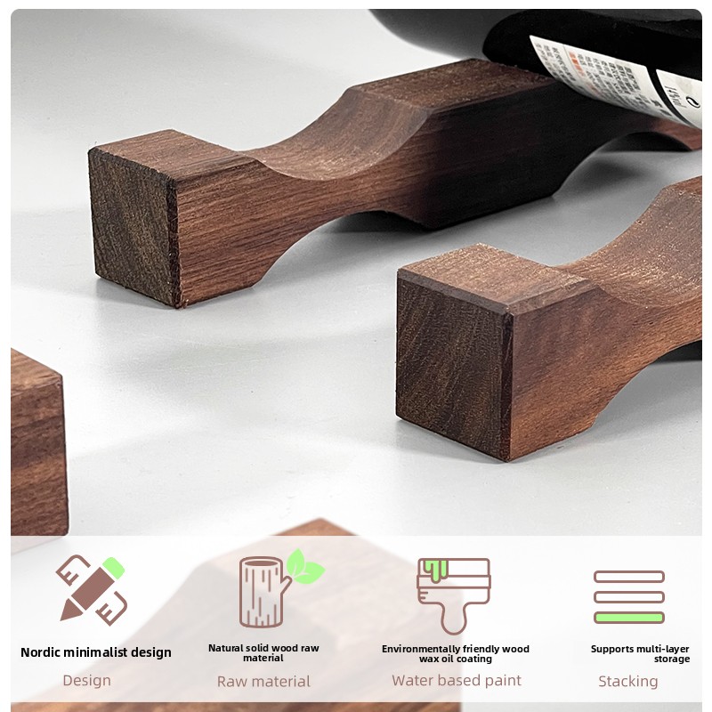 Estante para Vino de Madera Ma - Wine Beer Rack reseña y precio