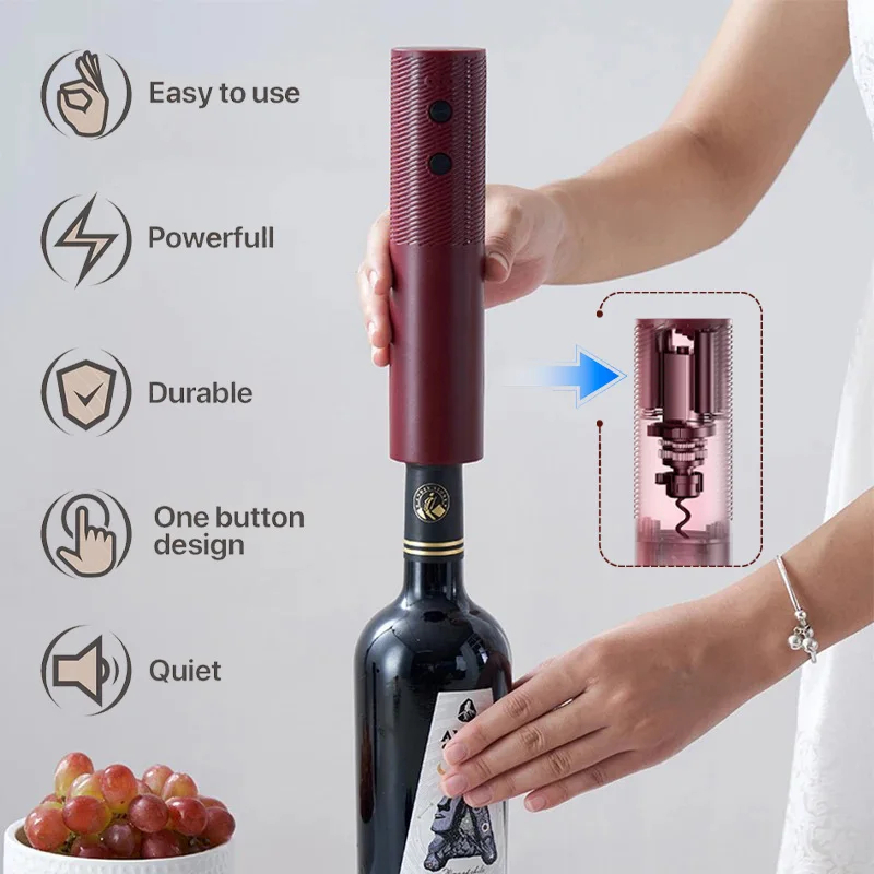 Abridor de Botellas de Vino El - Wine Opener Electric reseña y precio
