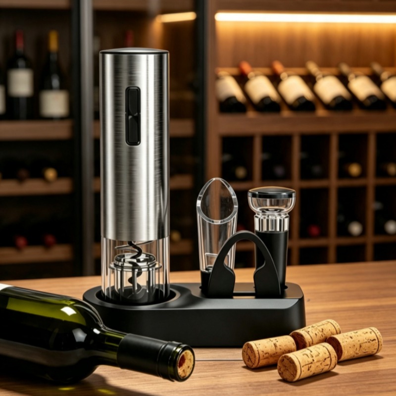 Sacacorchos Eléctrico USB Reca - Wine Opener Electric reseña y precio