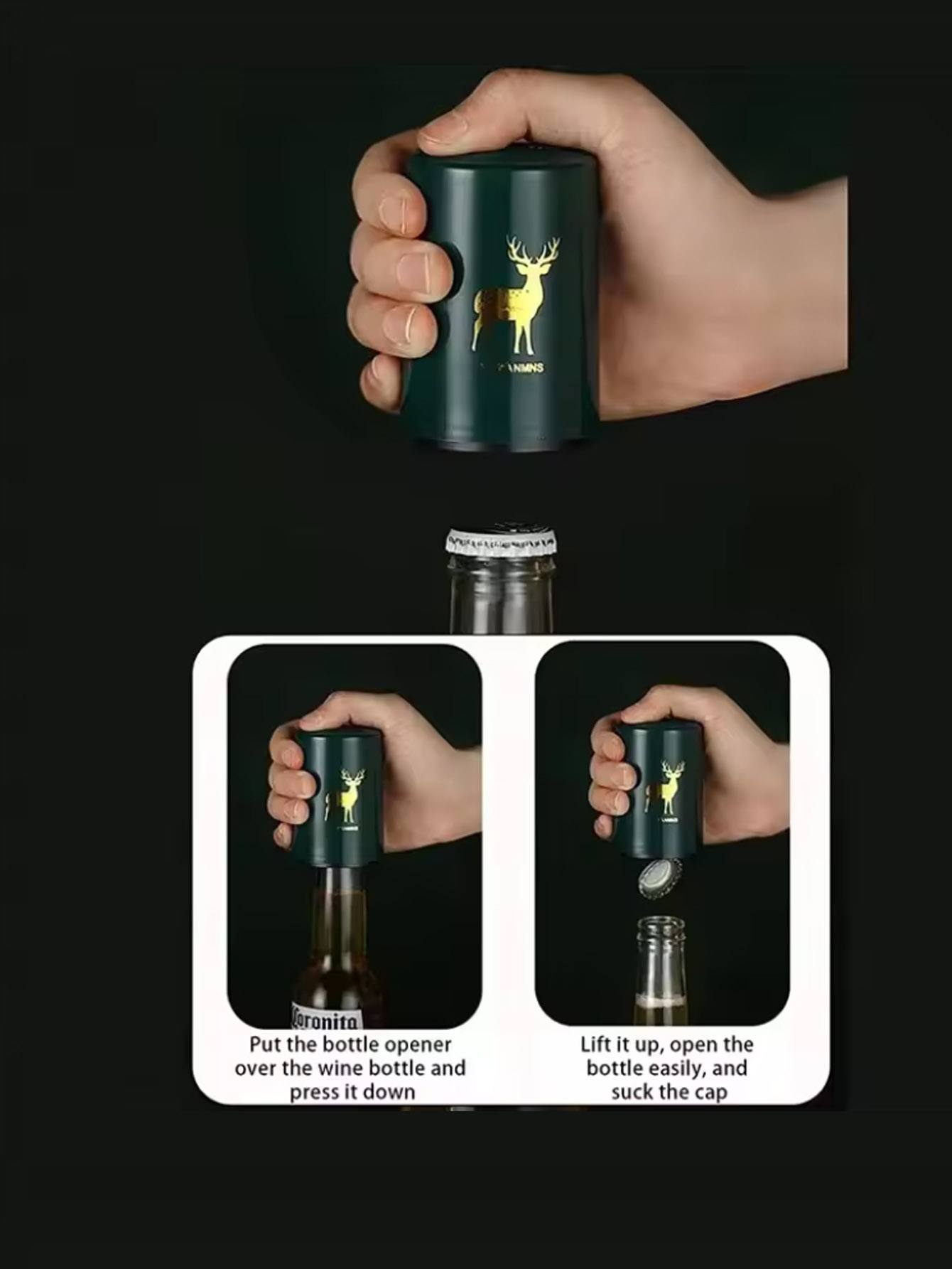 Abridor automático de botellas - Wine Opener Electric reseña y precio