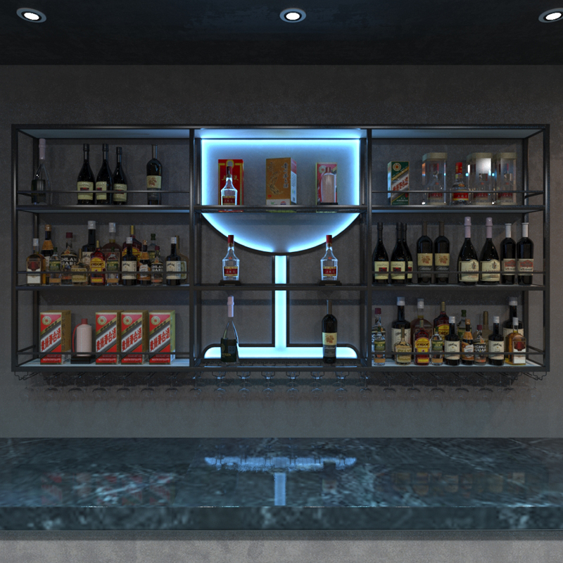 Estante de pared para vino par - Wine Beer Rack reseña y precio