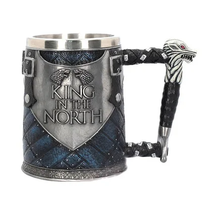 Taza vikinga, taza de café Vin - Wine Beer Whiskey Song reseña y precio