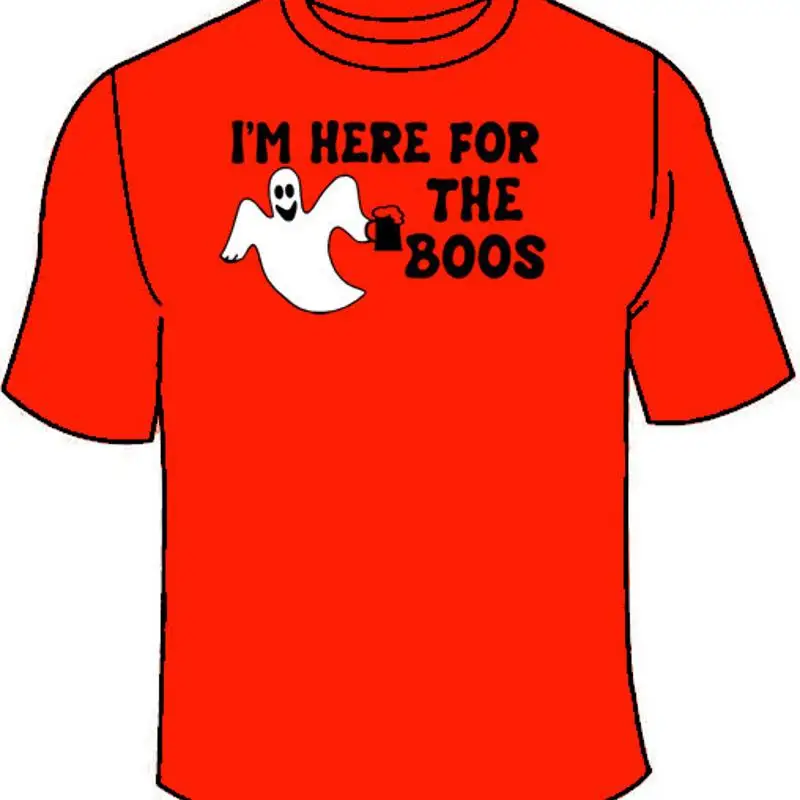 Camiseta I'm Here For The Boos - Wine To Beer Alcohol reseña y precio