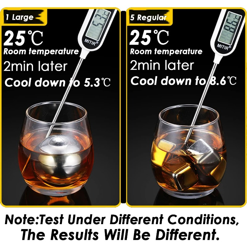 Cubitos de Hielo Reutilizables - Wine Beer Refrigerator reseña y precio
