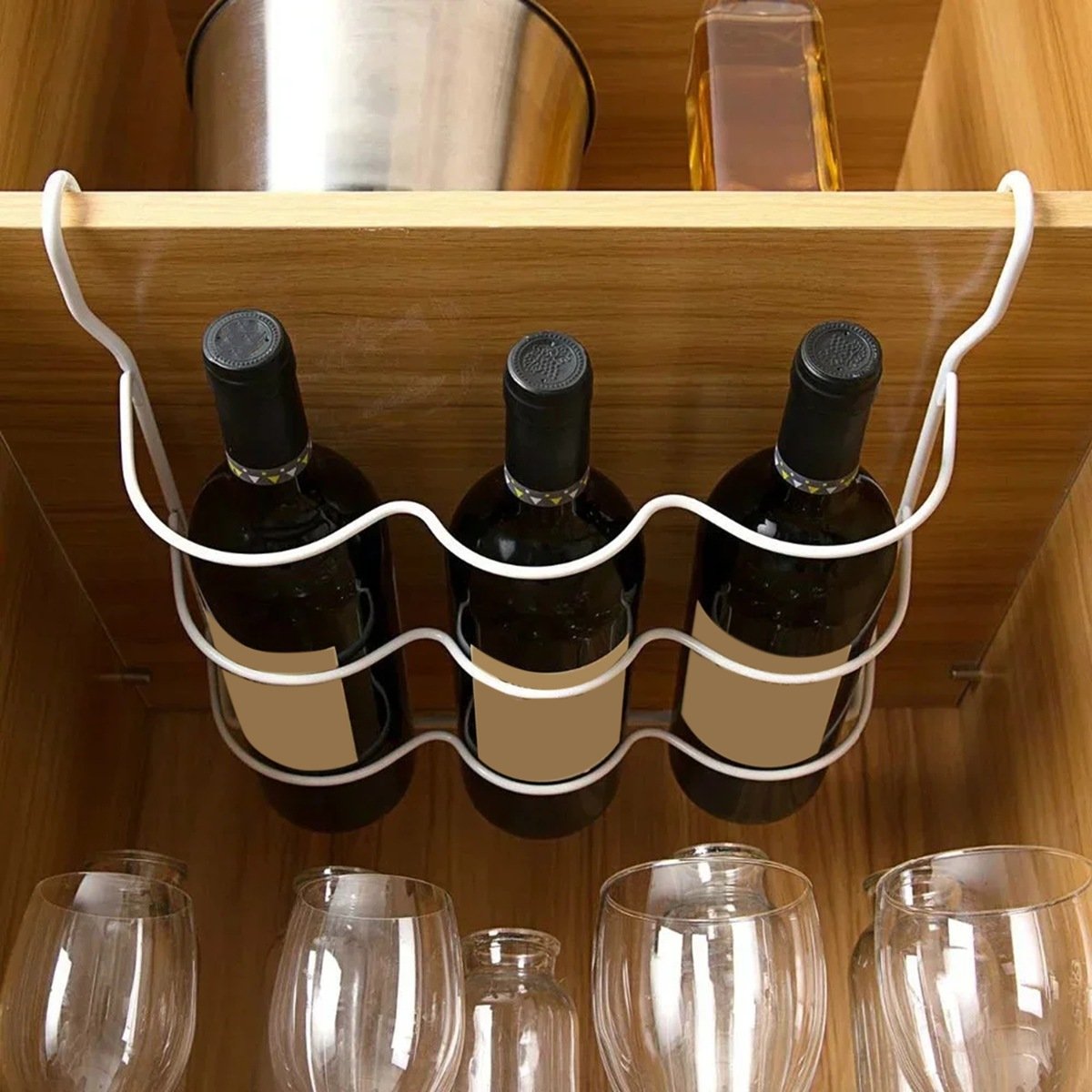 Organizador de Utensilios de C - Wine Beer Rack reseña y precio