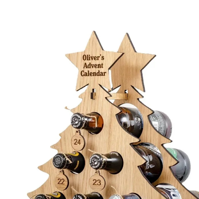 Estante de vino de madera para - Wine Beer Rack reseña y precio